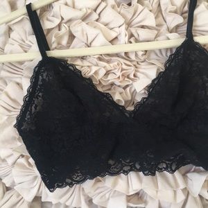 💥 sheer longline lace bralette 💥